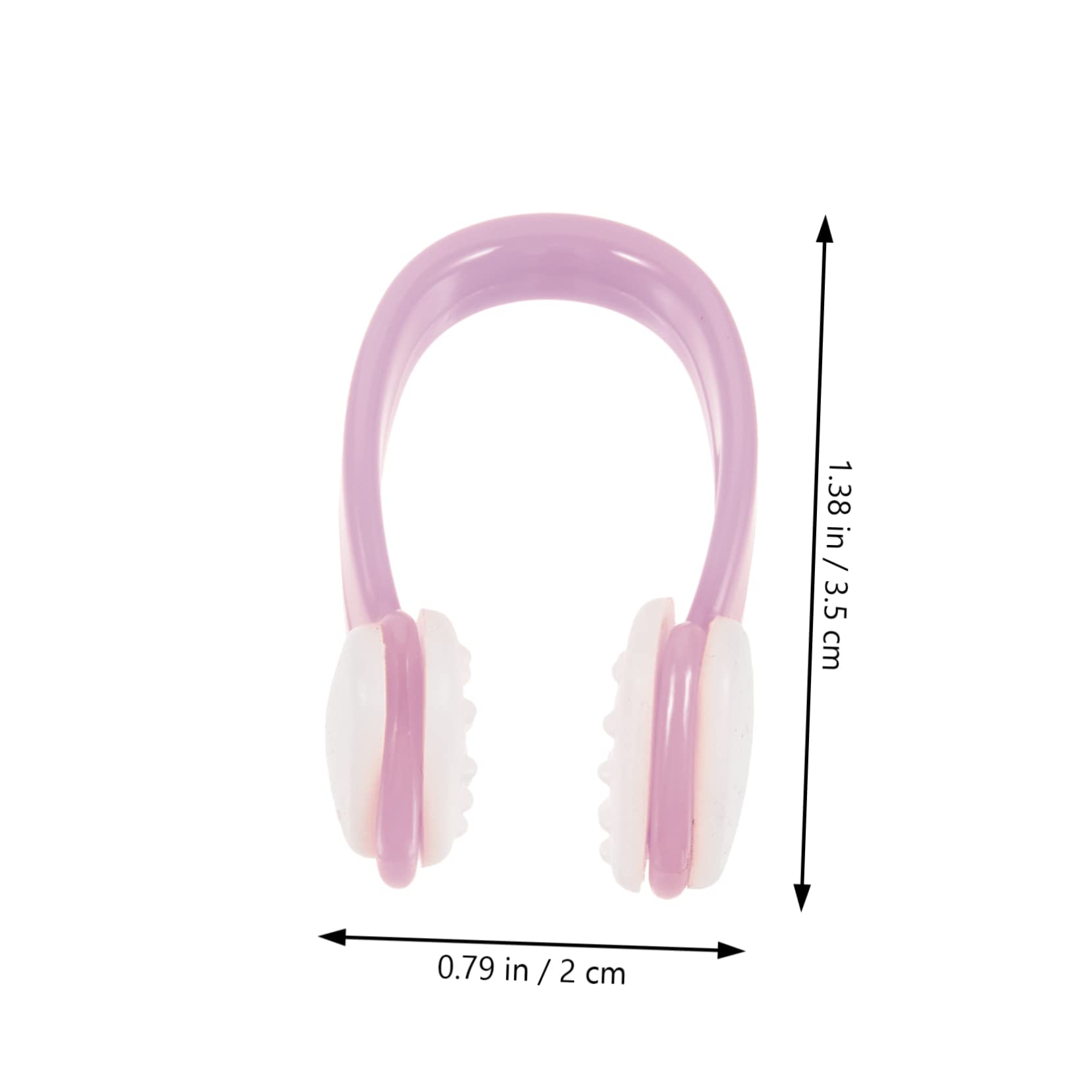 Healeved Swim Nose Clips for Adults Boys and Girls Silicone Small Nose Clip Diving Swimming Nose Plug