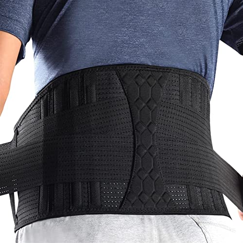 Ceinture de soutien lombaire respirante avec maintien renforcé contre la douleur