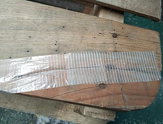 Image of AR Cross Filament Strapping Tape (Size - 2 Inch x 50 Meter) Heavy Duty Transparent Reinforced Fiberglass Pack of 1