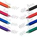 Pentel BK440BP8M WOW! Retractable Ballpoint Pen, 1mm, Assorted Barrel, Assorted Ink, 8/Pack