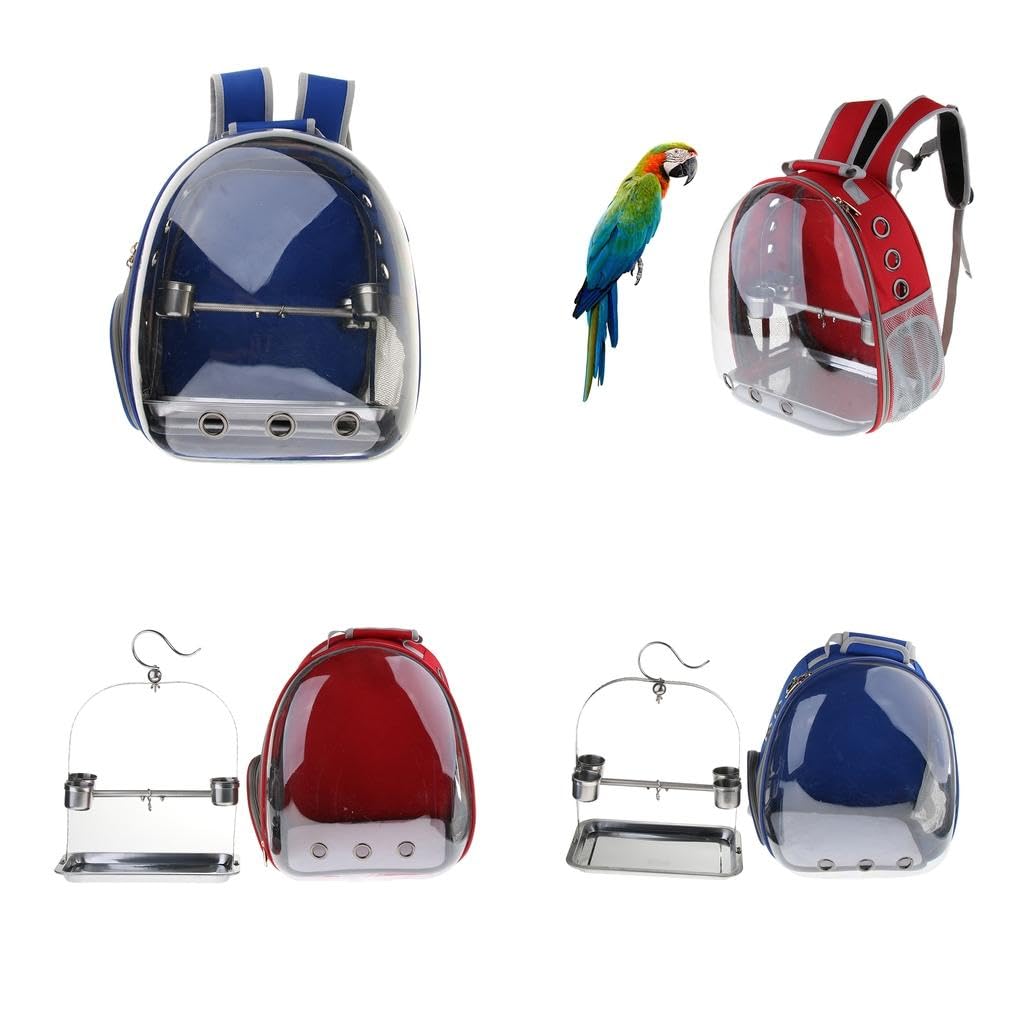 Báscula digital multifunción para mascotas con transportador de pájaros de viaje para animales pequeños