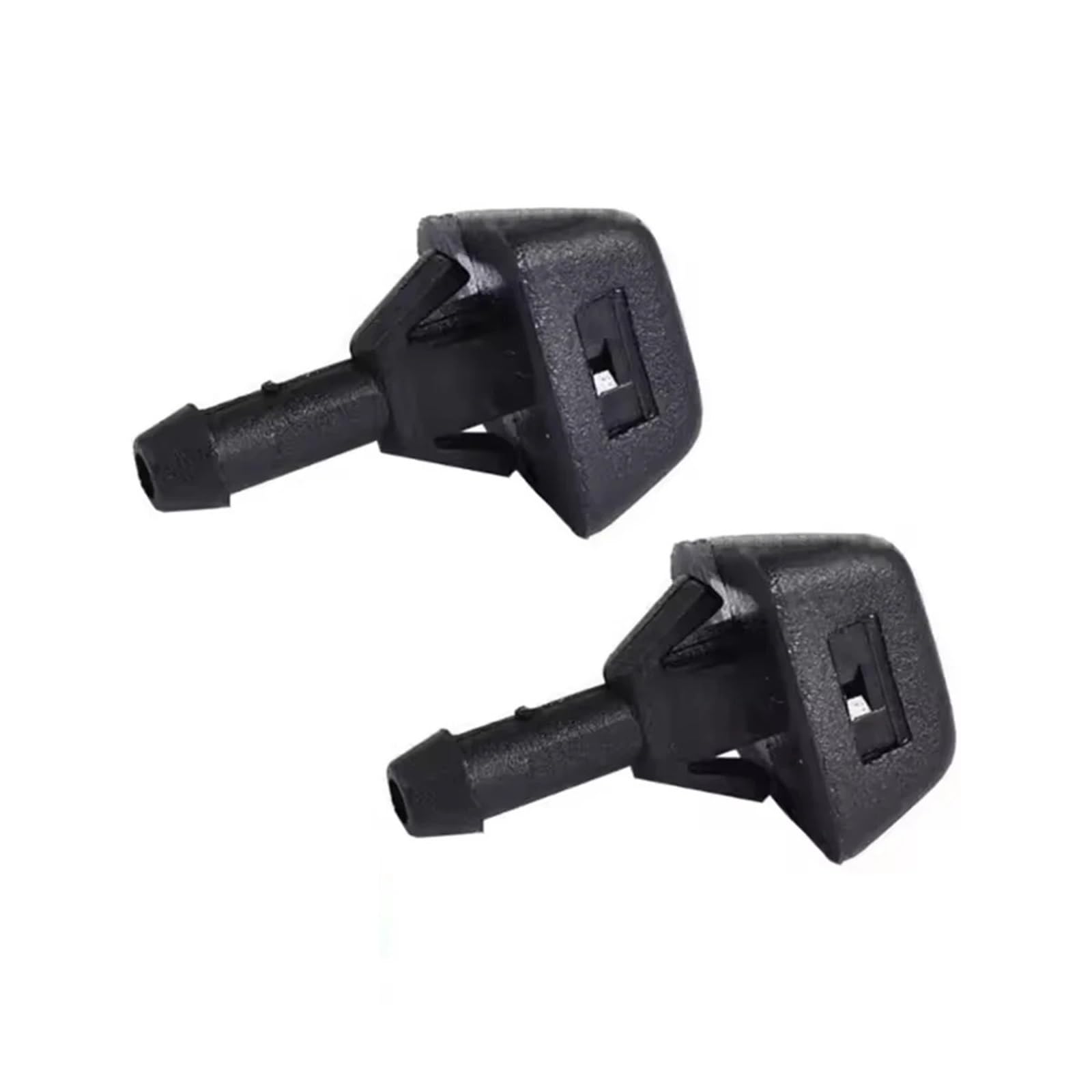 Pacgydk One Color Car Windshield Nozzles 2Pcs General Purpose Car Front Windshield Washer Wiper Sprinkler Nozzle Spray Auto Parts