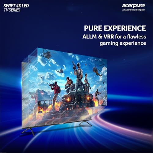 Image of Acerpure 127 cm (50 inch) Swift Series UHD LED Smart Google TV AP50UG51ASFTD Model (Black)