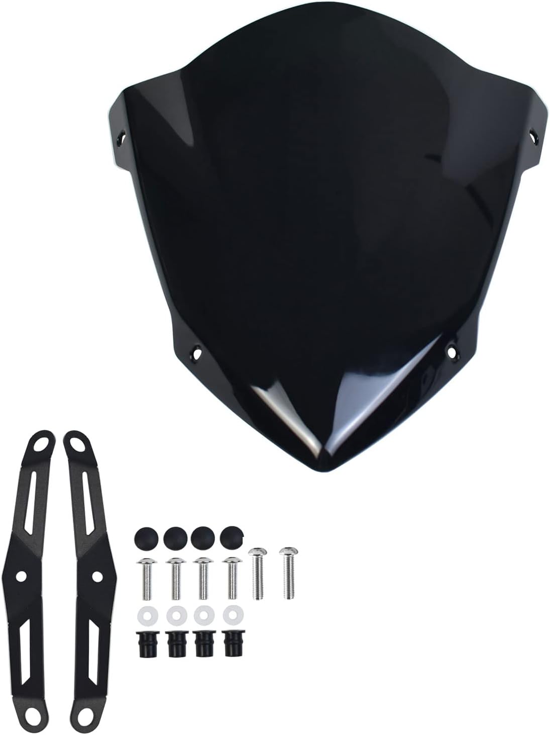 Motorcycle Parabris Windscreen Screen Windshield Fairing Accessories fit for Ya-ma-ha MT 03 MT 25 MT03 MT25 Parts 2020-2025(Black Smoke)