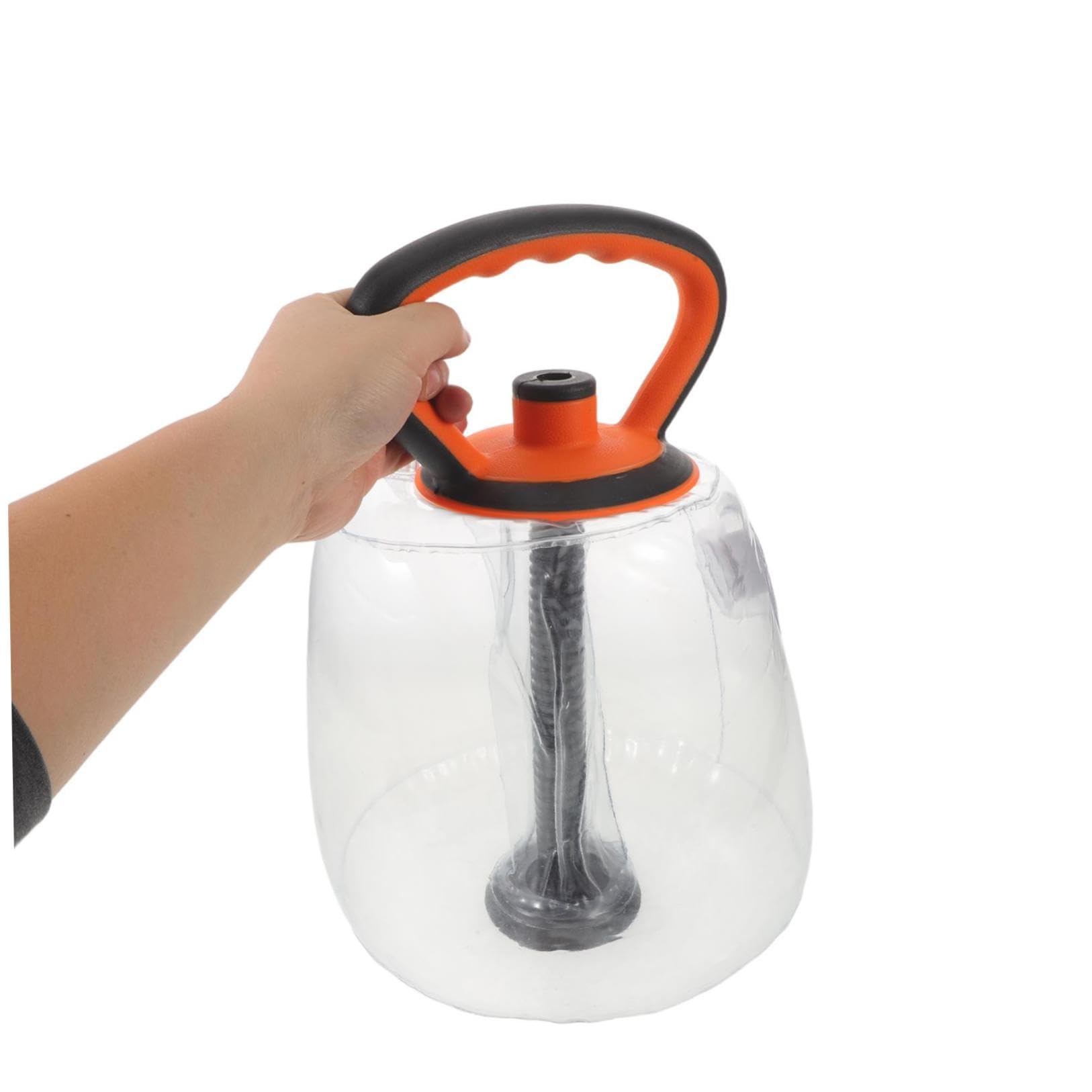 Kettlebell Regolabile Riempibile D’acqua Set di Kettlebell di Plastica per Allenamento Forza Gambe e Glutei Attrezzatura Fitness Portatile per Palestra Domestica