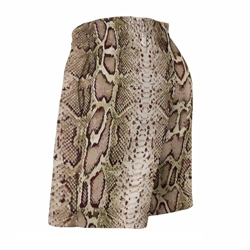 Snake Skin Python Pattern Men's Swim Trunks Quick Dry Bathing Suit Swimming Shorts Beach Swimwear4