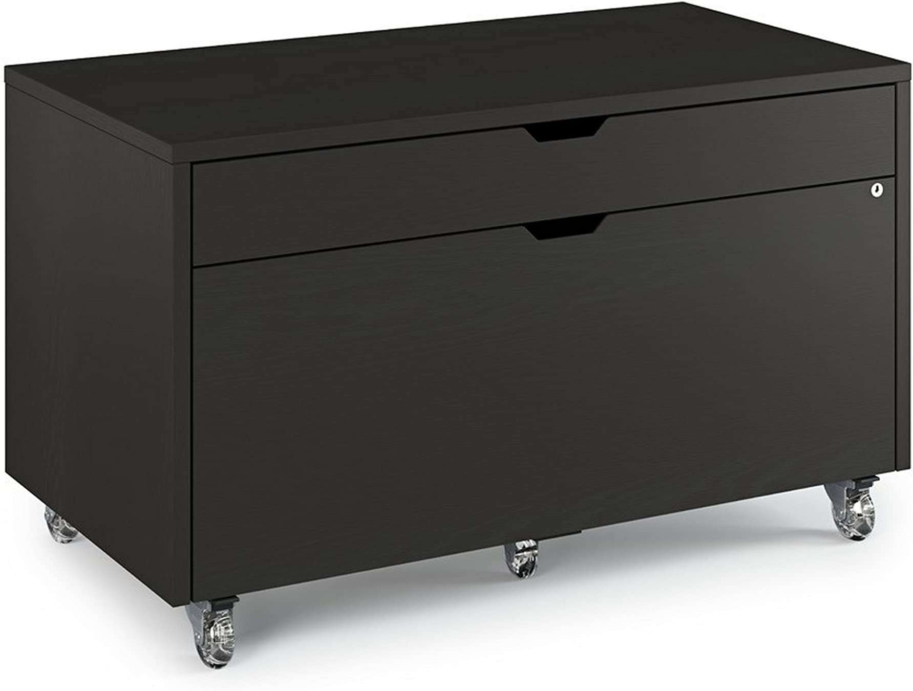 BDI Modica 6347 Mobile File Pedestal, Charcoal