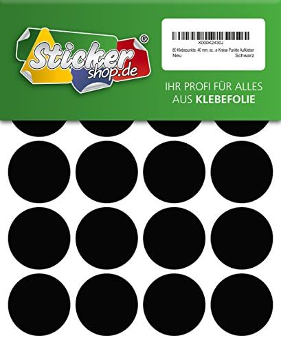 714 Klebepunkte, 10 , weiß, aus PVC Folie, wetterfest, arkierungspunkte Kreise Punkte