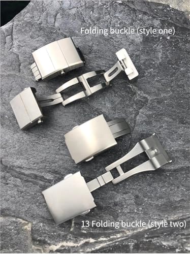 Bracelet de montre 21mm en caoutchouc de qualité supérieure pour montre de plongée - 4