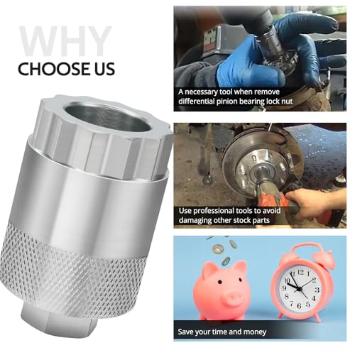 Image of JAVIK Front Differential Pinion Bearing Lock Nut Socket Wrench Tool 64mm for Honda Foreman 400 95-03 Foreman 450 98-01 Rancher 420 07-14 Rubicon 500 01-04