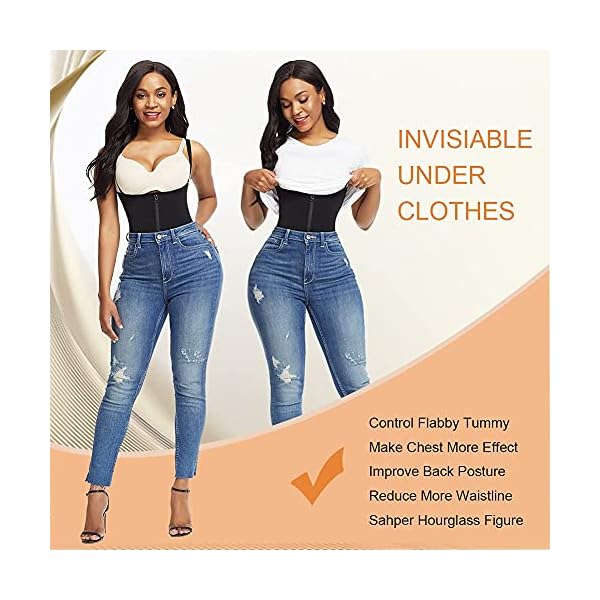 FeelinGirl-Shapewear-for-Women-Fajas-Colombianas-Body-Shaper-Bodysuit-Tummy-Control-Girdle-Corset-Waist-Trainer FeelinGirl Fajas Colombianas Shapewear for Women Tummy Control Post Surgery Compression Garment Body Shaper Girdle