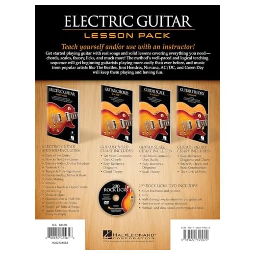 Electric Guitar Lesson Pack: Boxed Set with Four Books & One DVD