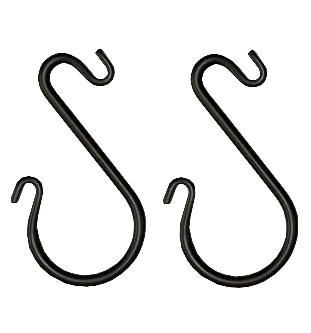 Selections Steel Tree Hanging S Hooks for Bird Feeders and Baskets (Pack of 2)