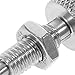 DOITOOL 2pcs Stainless Steel Spring Plunger Knurled Handle Locking Plunger for Toolboxes Molds and Industrial Equipment and Easy to Use Spring Lock Mechanism