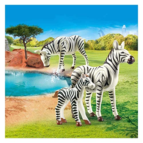 Playmobil 70356 Couple De Zèbres Avec Bébé - vue 5
