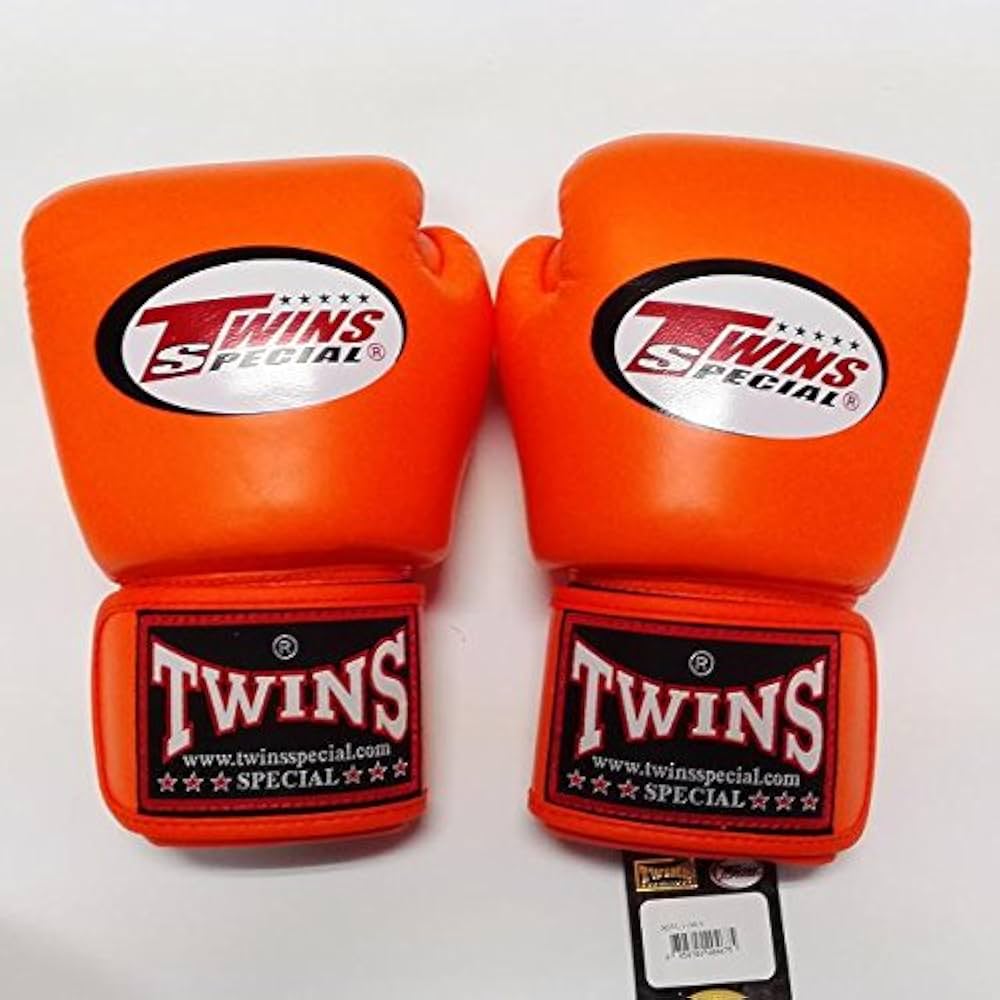 新品 正規 TWINS 本格 ボクシンググローブ サイズ選択 PUオレンジ Amazon | 新品 正規 TWINS 本格ボクシンググローブ オレンジ
