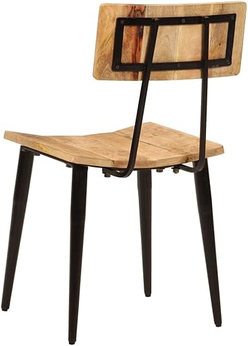 Miniatura 4 de Sillas de comedor, taburetes de cocina, asientos de madera adecuados para comidas diarias o eventos especiales como reuniones, bodas y