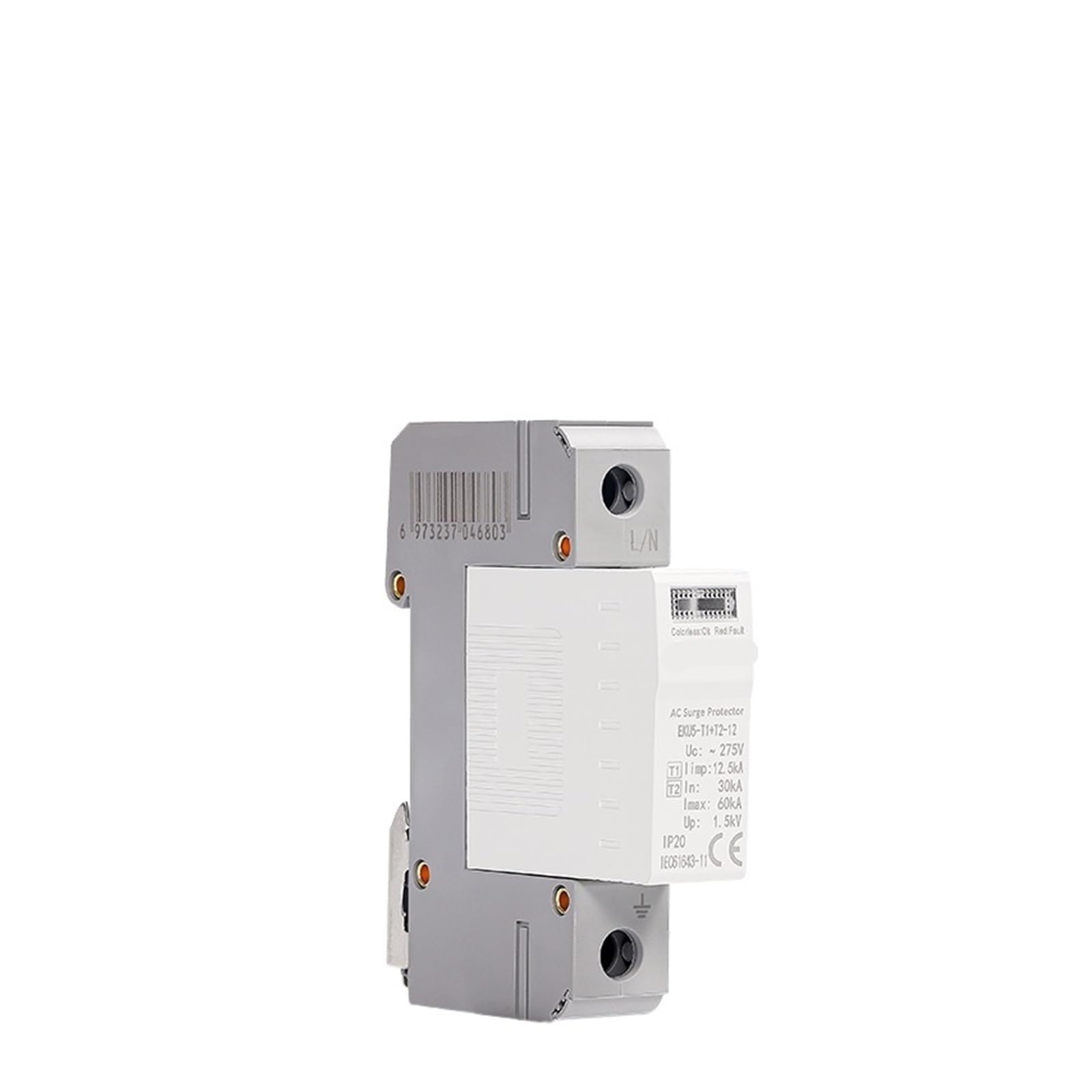 Protector pararrayos tipo de protección T1 + T2 AC 1P EKU5 275V SPD 7