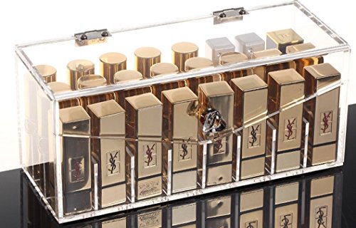 Vencer Premium Acrylic Lipstick Organizer Dustproof Lipgloss Holder Case Makeup Storage Beauty Conta - //coolthings.us