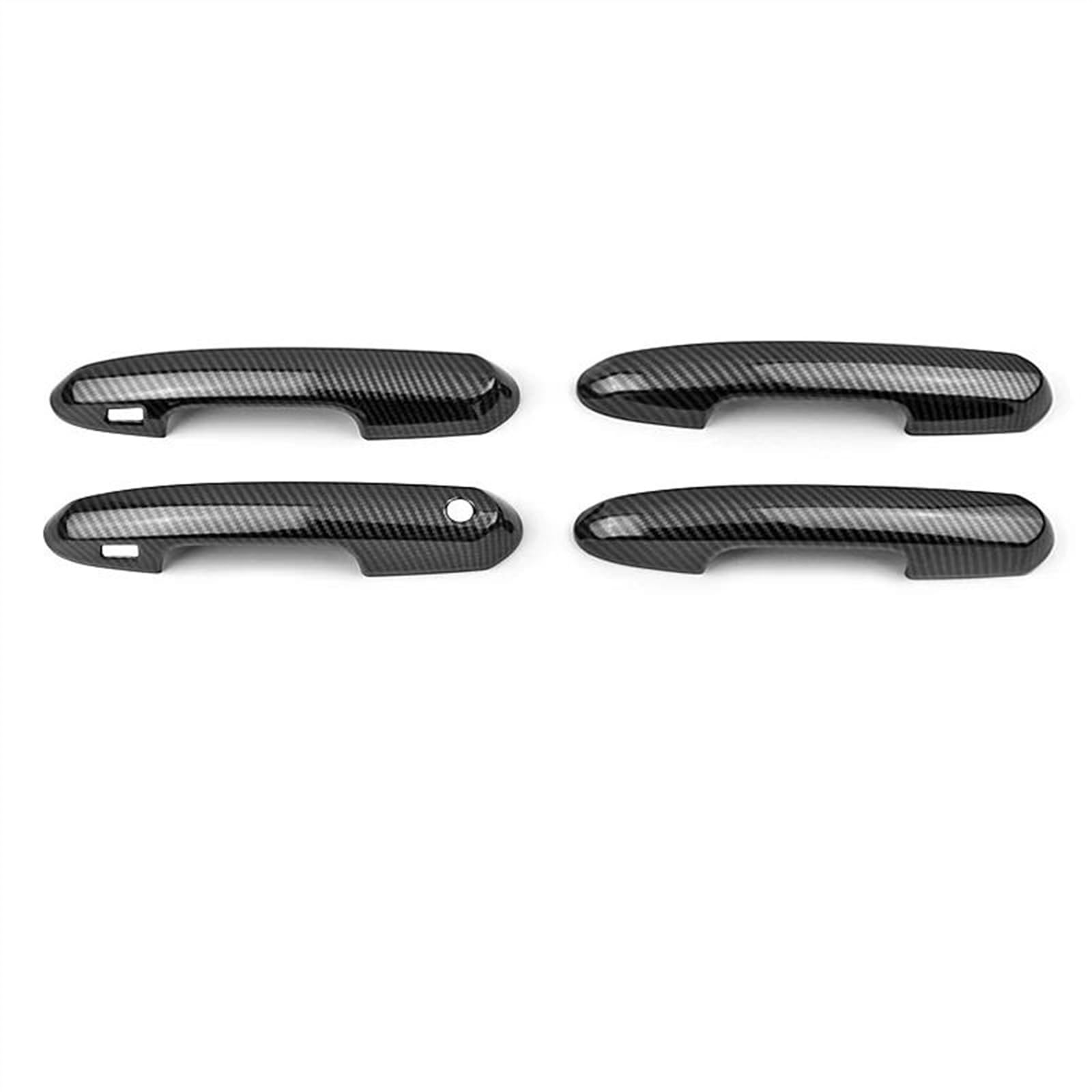SLIMES Car Trim Exterior Door Handles Bowl Cover Protection Sticker Accessories for Toyota for Highlander XU70 2020-2023 Protection(Carbon A)