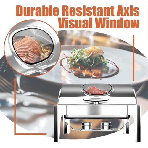 Chauffe-plats en acier inoxydable pour garder vos repas chauds - 5