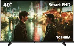 Smart TV DLED 40" Full HD Toshiba 40V35MS VIDAA 2 HDMI 2 USB Wi-Fi