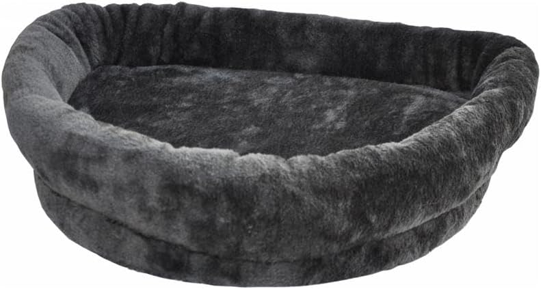nanook Venster ligplaats ligkom vensterbed voor grote katten - ligkussen - gevoerd - XXL 60 x 45 x 13 cm - grijs