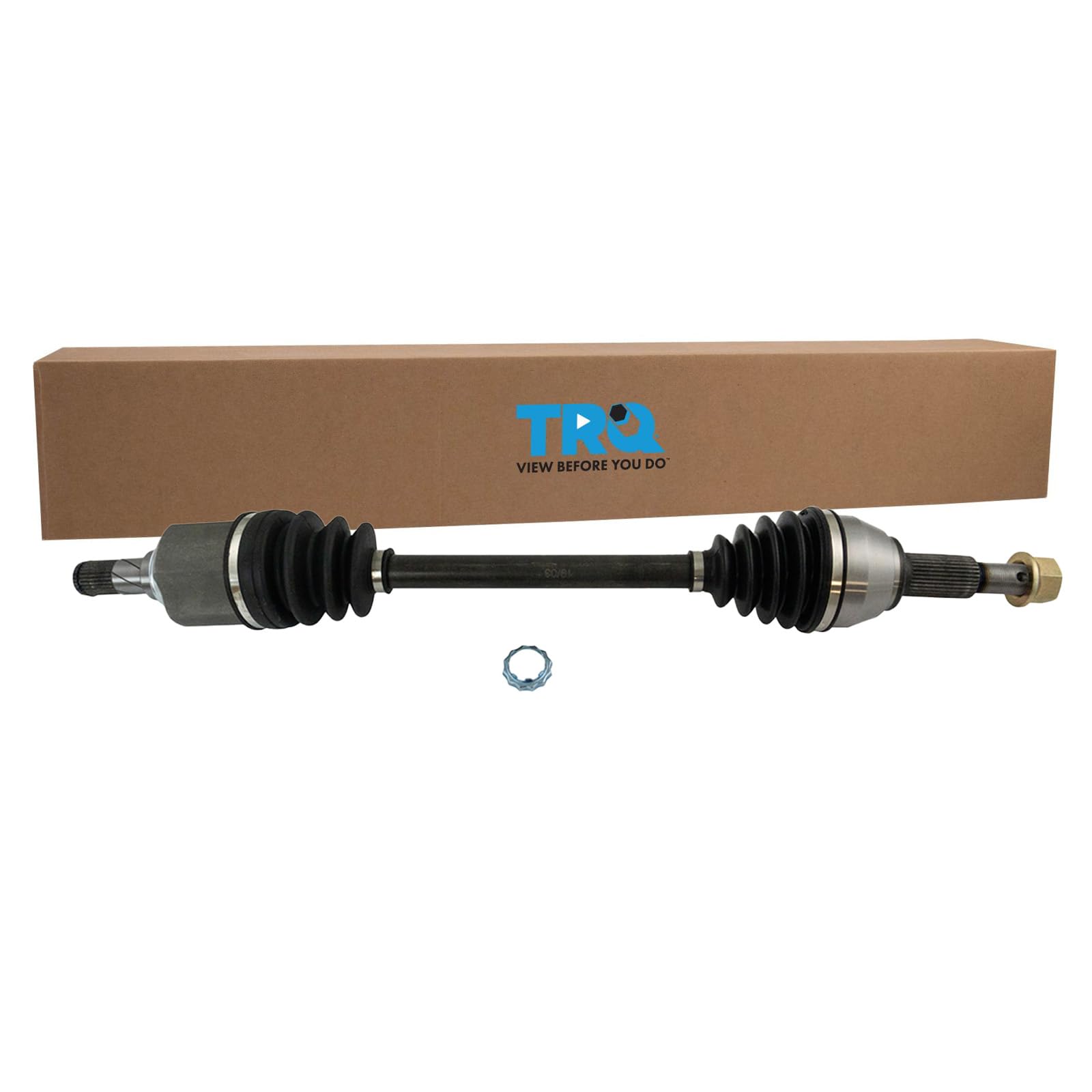 TRQFront Left CV Axle Shaft Assembly Drivers Side Compatible with 2013-2018 Nissan Altima