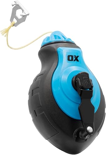 Miniatura 10 de OX Tools Carrete de tiza profesional con línea gruesa 6 a 1 relación de engranajes para rebobinado rápido (9341231006142)