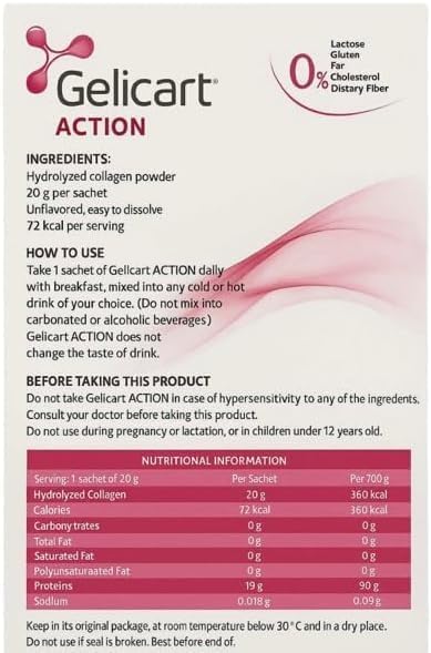 Collagen Gelicart Action 30 Sachets