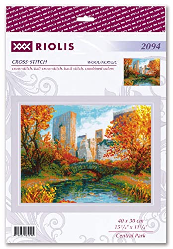 Image of Central Park Cross Stitch Kit by Riolis