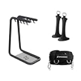 Gym Accessories Organizer & Skiing Handles 2 & Weight Lifting Belt Bundle