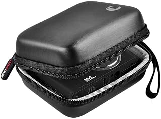 COMECASE Digital Camera Case Compatible with AbergBest 21 Mega Pixels 2.7" LCD Rechargeable HD Digital Video Students Cameras-Indoor Outdoor for Adult/Seniors/Kids (Black)