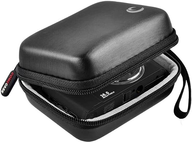 COMECASE Digital Camera Case Compatible with AbergBest 21 Mega Pixels 2.7" LCD Rechargeable HD Digital Video Students Cameras-Indoor Outdoor for Adult/Seniors/Kids (Black)