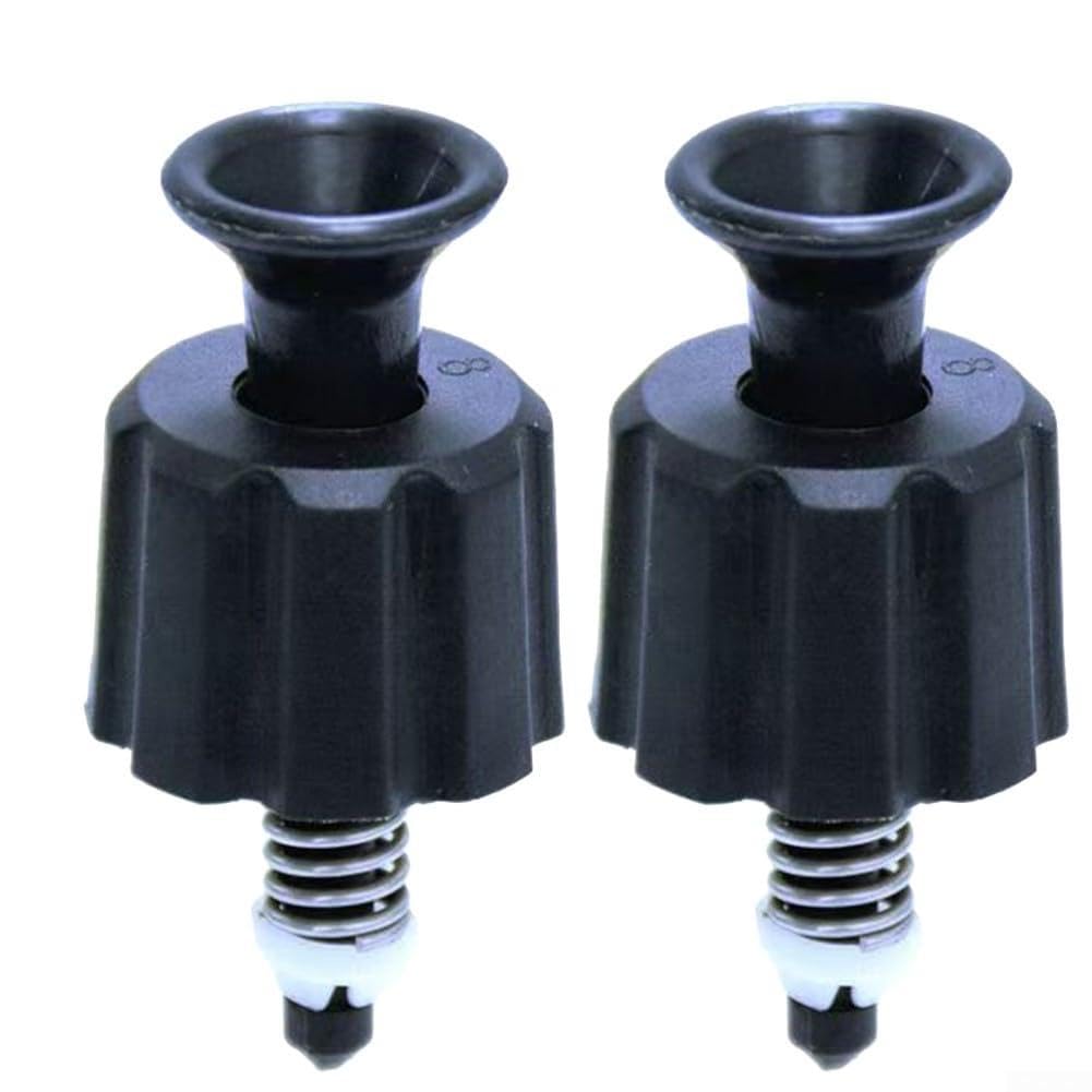 2 Pack Backpack Sprayer Pressure Relief Valve, Garden Sprayer Safety Release Valve, Replacement For 3L 5L 8L Sprayer, Plastic Air Compressor Relief Valve,(Black)
