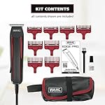 Wahl Edge Pro Bump Free Corded Beard Trimmer for Men Touch Up Trimmer & Grooming Detailer Kit – Perfect for Edging Beards, Mustaches, Hair, & Stubble, – Model 9686-300 - Image 2