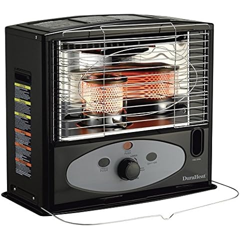 Dura Heat DH1100 Radiant Kerosene Heater, Black Cover