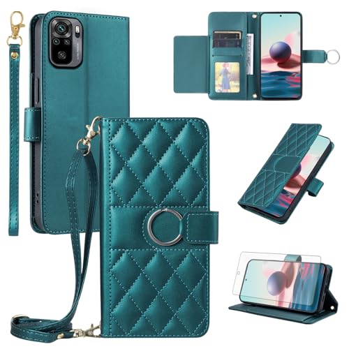 Housse Xiaomi Redmi Note 10S antichoc avec porte-cartes rabat pliable
