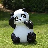 011551  天然黒曜石パンダ置き物、23.1＊39.3ミリ 0115166 天然黒曜石パンダ置き物、23.1＊39.3ミリ 0115166 天然黒曜石