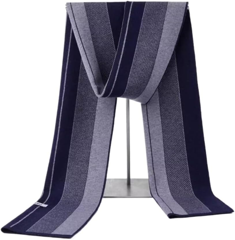 Scarf For Men's Winter Warmth And Coldness, Versatile Wool As A Gift