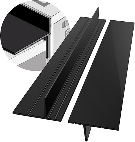 Miniatura 10 de Fundas de silicona para huecos para encimera de cocina, antideslizantes, no pegajosas, sellan derrames entre encimera, estufa, horno, lavadora,