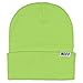 NEFF Monsters Inc. Mike Wazowski Embroidered Face Fold Cuff Adult Beanie OSFM Green