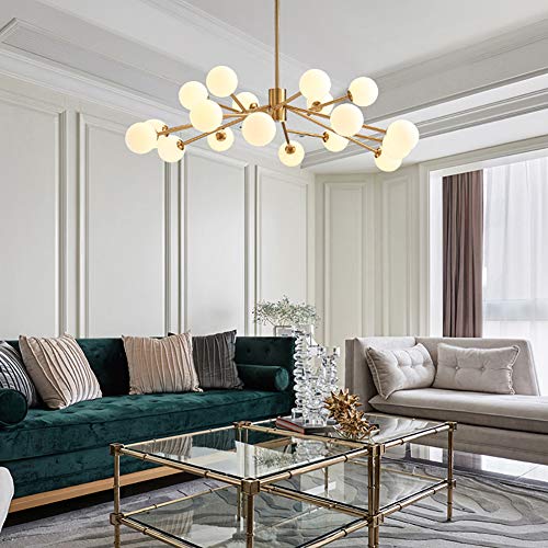Plafonnier grand format en métal luxe moderne et chic pour votre intérieur - 6