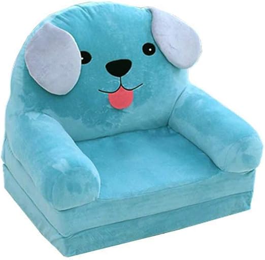 Amazon Com Fivtyily Cute Cartoon Shape Kids Sofa Chair Soft Plush Toddler Armchair Toddler Furniture For Living Room Bedroom Light Blue Kitchen Dining