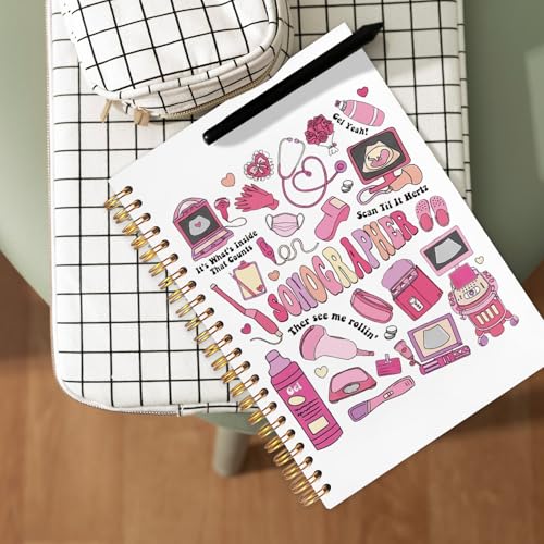 Carnet pour échographe NATSUNO à couverture rose pour ne plus perdre vos notes - 3
