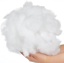 Premium Anti-Allergen Fiber Filling: Ideal for Reinforced Rests and Healthy Sleeps, Long-Term Comfort (1 kg)