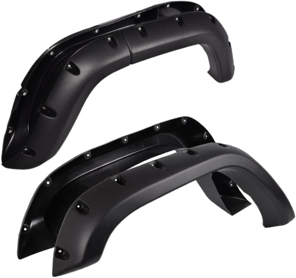 Fender Flares Compatible with Cherokee Xj 1984-2001 4-Door Sport Models Not Fit Models with Side Skirts Ground Kits