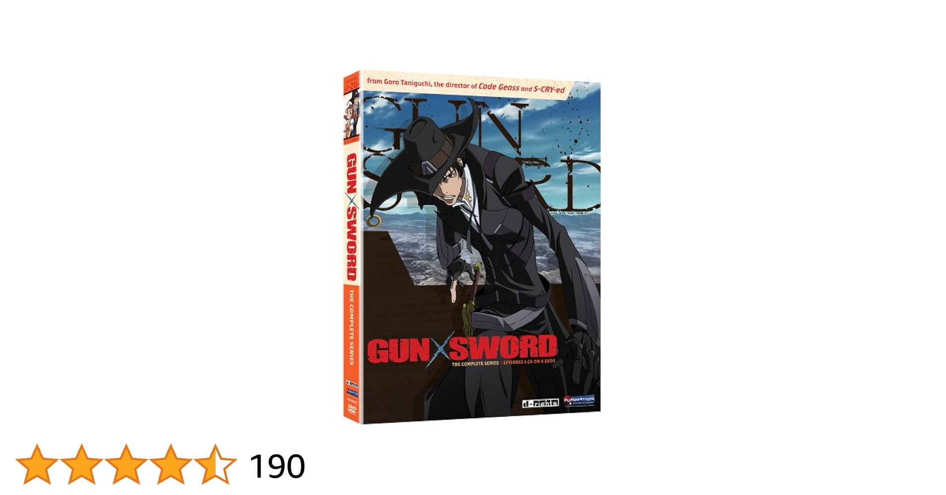 (未使用･未開封品)　Gun X Sword （ガン×ソード）コンプリート DVD-BOX [Import] tu1jdyt Amazon.co.jp: Gun X Sword: Complete Box Set [DVD] [Import] : DVD