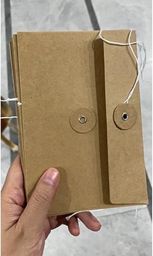 Miniatura 3 de Paquete de 10 carpetas de archivos de papel kraft marrón con bolsillos para proyectos, archivadores, organizador de documentos, plano, sin expansión