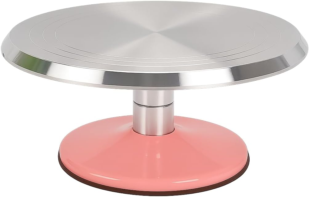 Smooth Rotating Turntable for Cake Decoration 12inch (1 Pcs) Cake Decorating Turntable for Cake Frosting and Icing Work | Display Cakes & Cupcakes